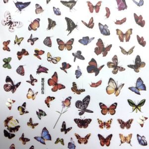 Butterfly Nail sticker 01