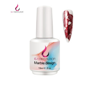 marble metallic red