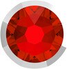 Swarovski Light Siam & Light Chrome  SS34 (7.17mm) (piece)