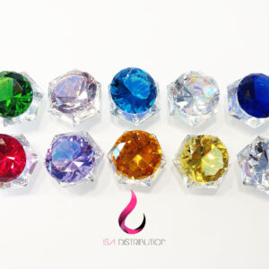 récipient crystal et diamant