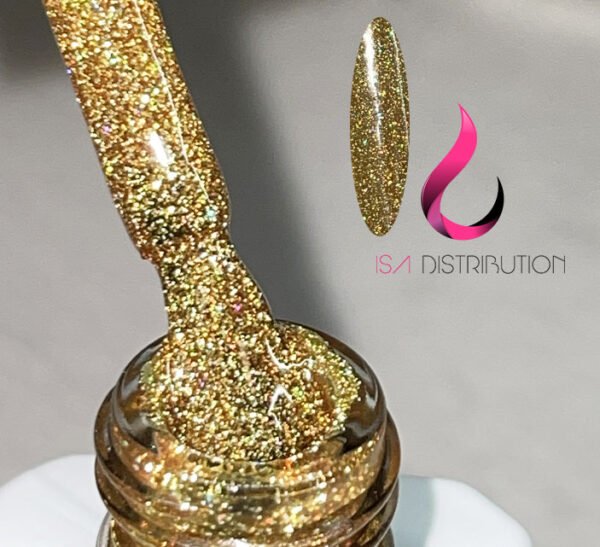Isa glitter gold