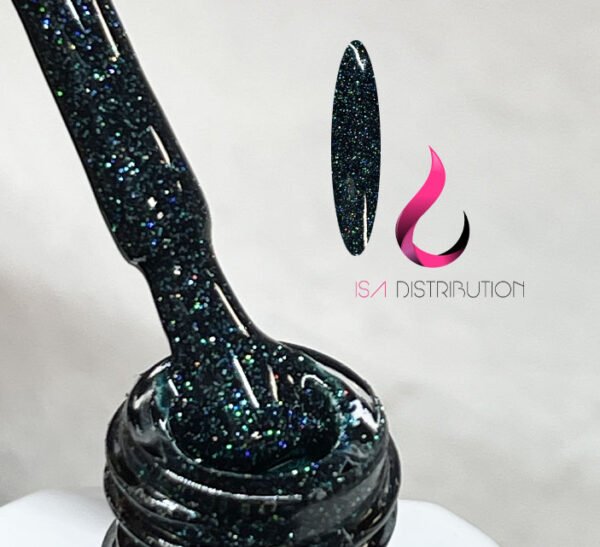 Isa glitter green dark