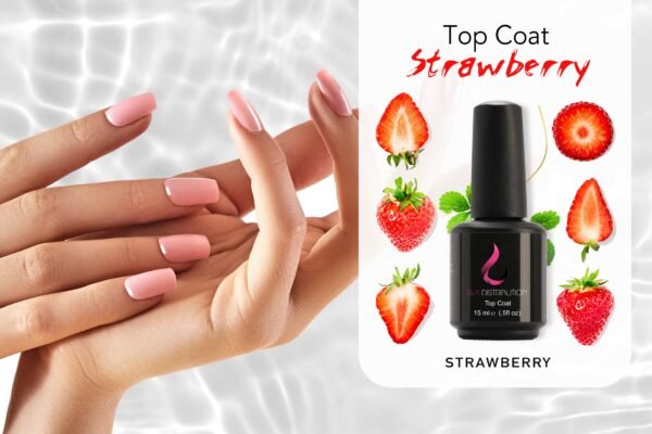 top coat parfum "Strawberry"  fraise