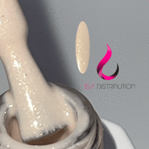 Isa shimmer beige clear