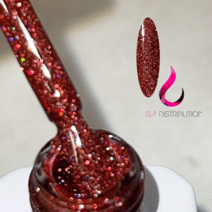 Isa glitter red chic