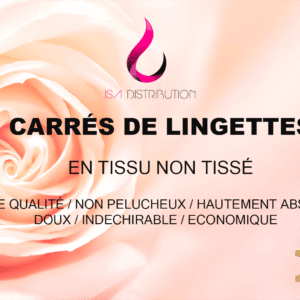 Carrés de lingettes 1000pcs