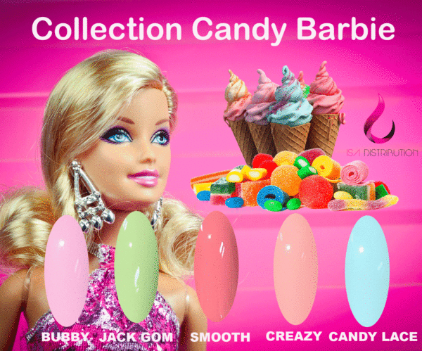Collection Candy barbie 5 pcs