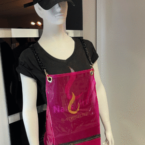 Tablier étanche translucide PVC Pink