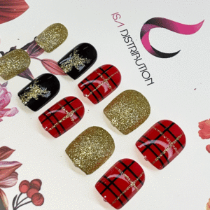 Press on 24 pcs Christmas 2