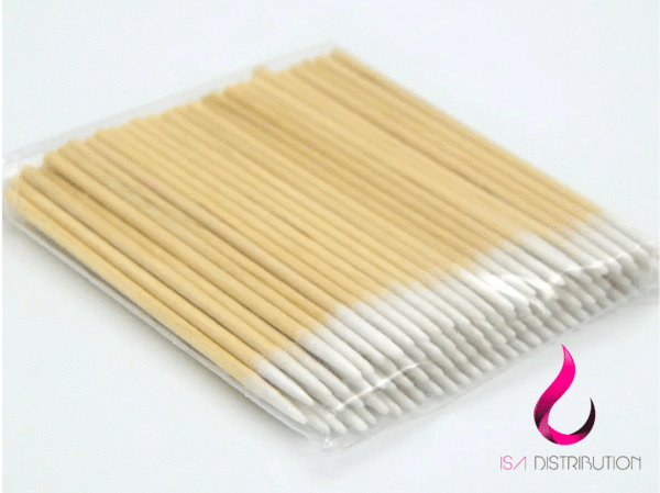 Batonnet en bois et cotton non pelucheux