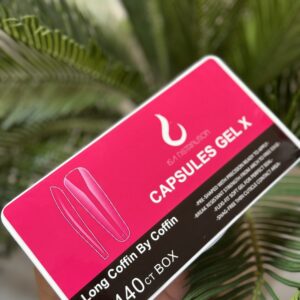 CAPSULES GEL X LONG COFFIN 440 PCS  BOX